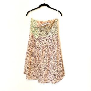 See By Chloé - Strapless Floral Dress - Size 8